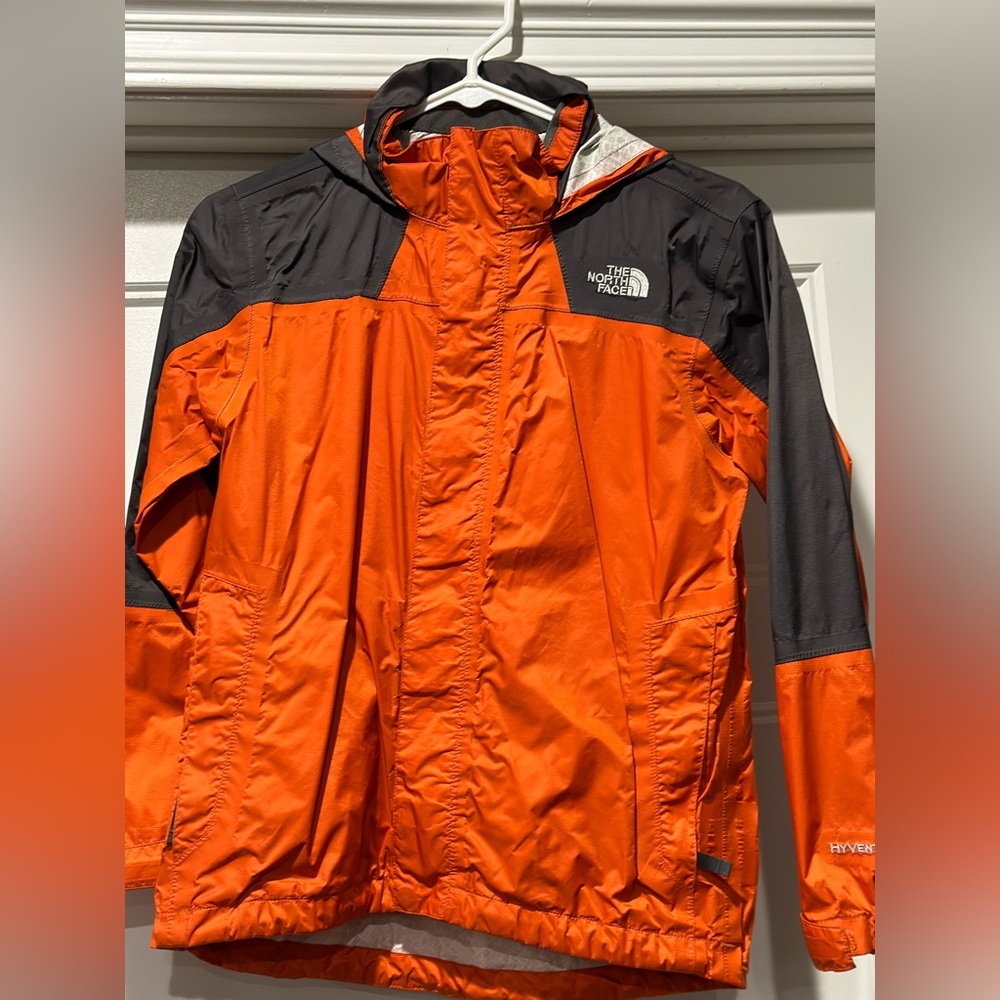 Boys North Face rain jacket. Size Medium